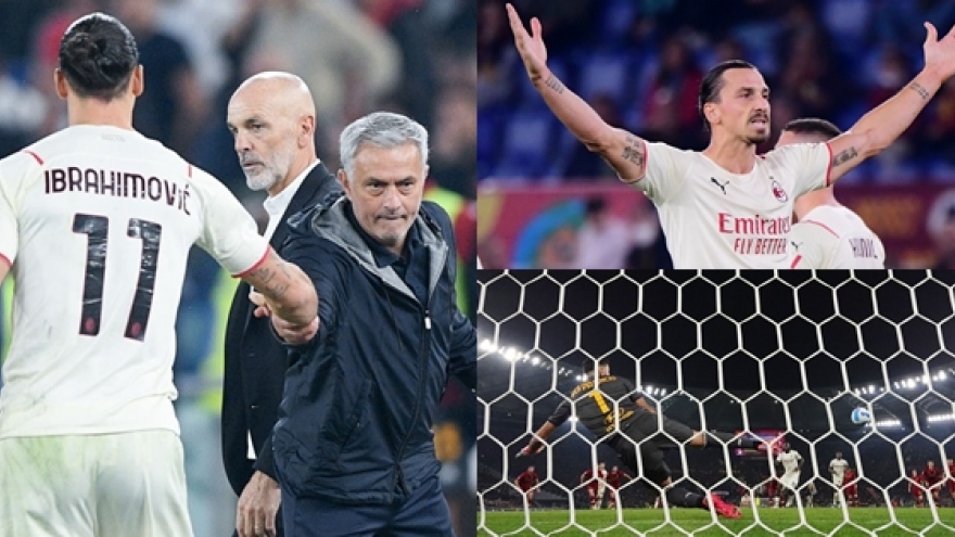 Ibrahimovic gieo sầu cho thầy cũ Mourinho trong ngày tái ngộ